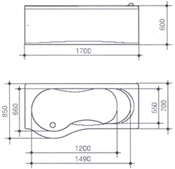 Artena Multipla Bathtubs