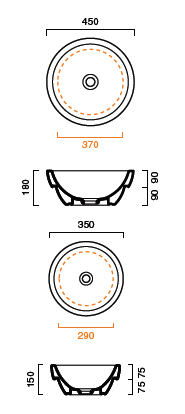 Catalano Muse Bathroom Basins