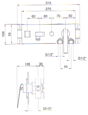 Fantini Dolce Bathroom Showers