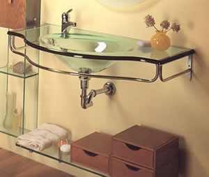 Artistica Bagno Galassia Glass Sinks