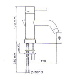 GS 5162 Bathroom Taps