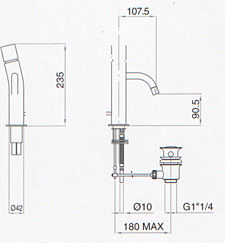 Irb Tobre Khrio Bathroom Tap