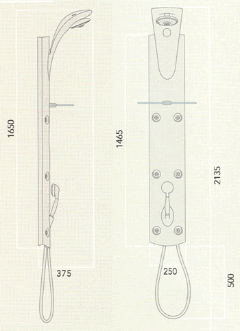 Hansgrohe Pharo Prestige Bathroom Shower Panel