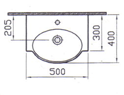 Vitra Espace Bathroom Basins