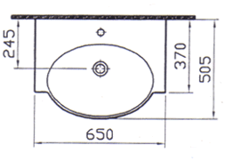 Vitra Espace Bathroom Basins